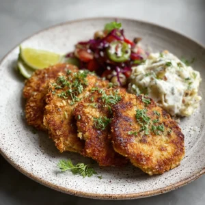 Walnut Breaded Crispy Chicken