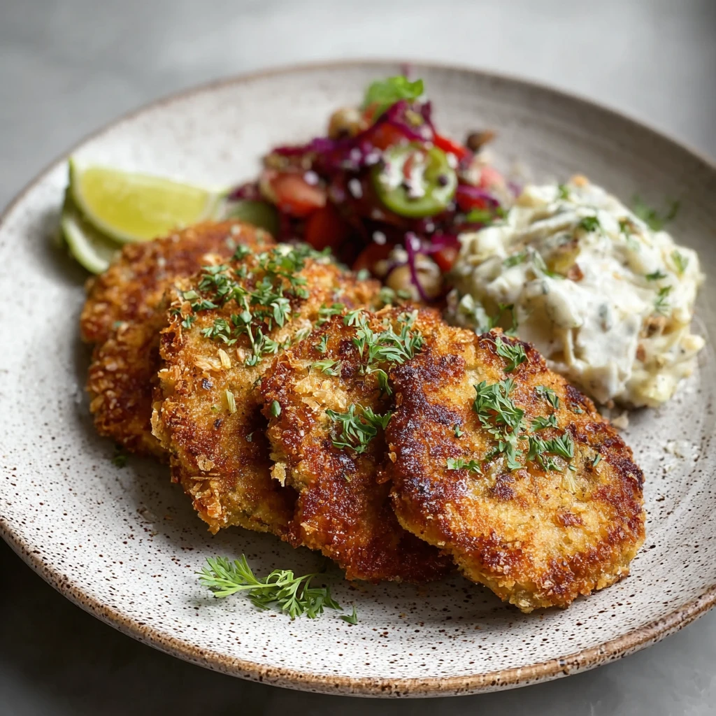 Walnut Breaded Crispy Chicken