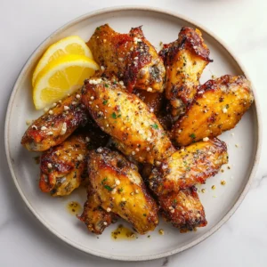 Wet Lemon Pepper Wings