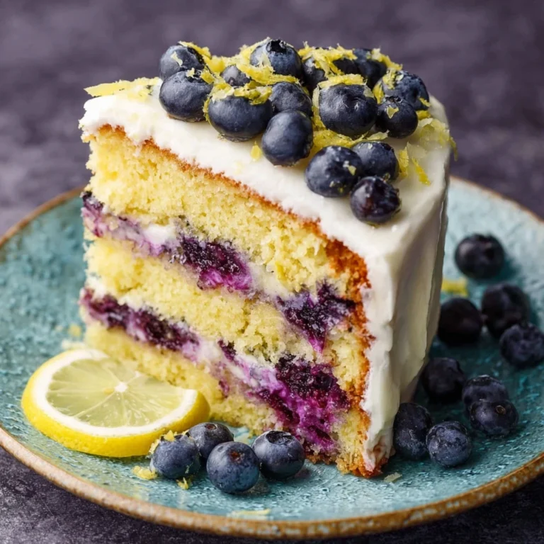 Lemon Blueberry Cake