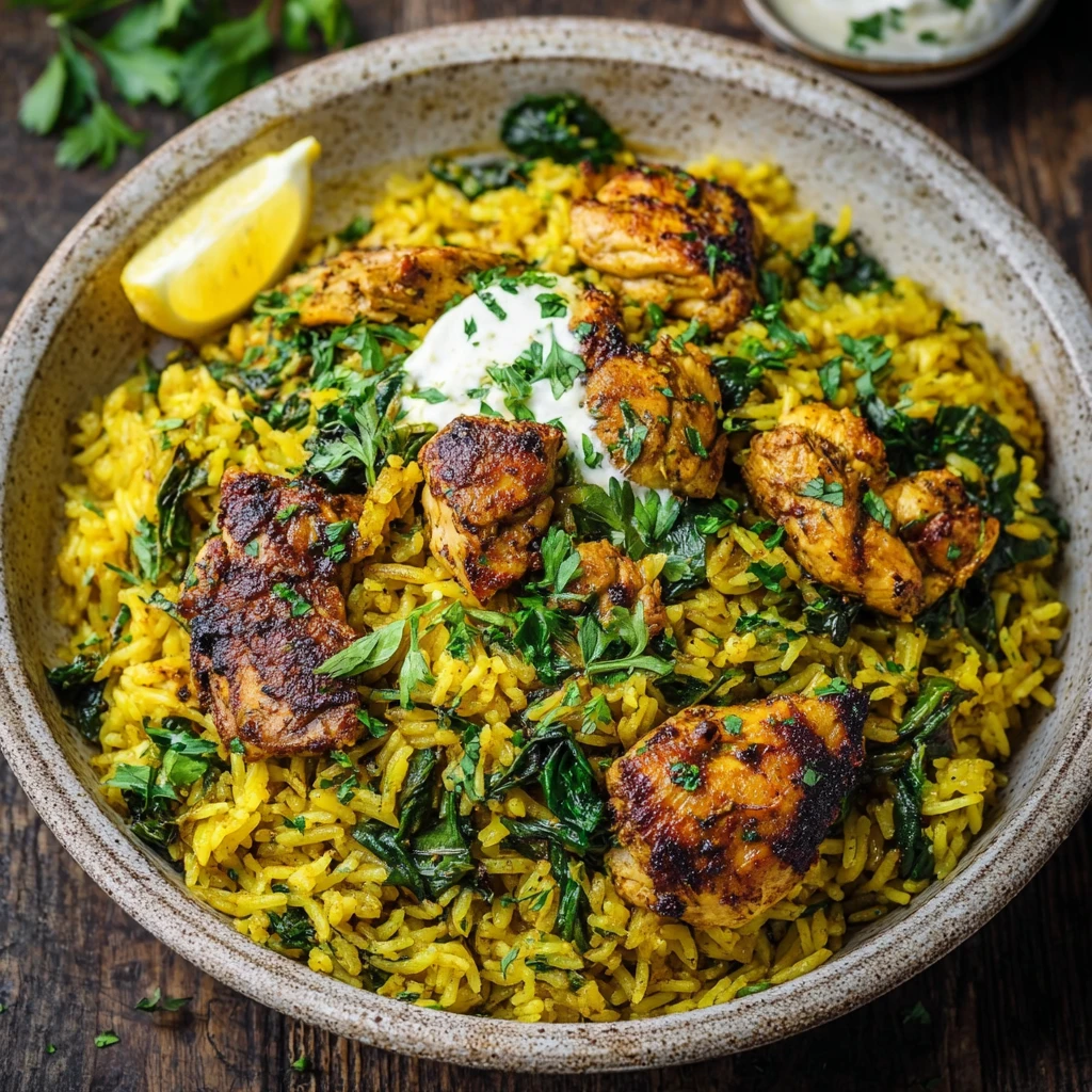 Antiinflammatory Turmeric Chicken Rice