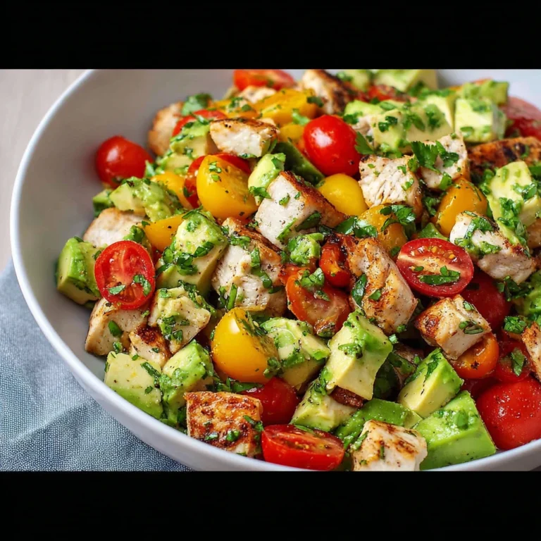 Avocado Chicken Salad