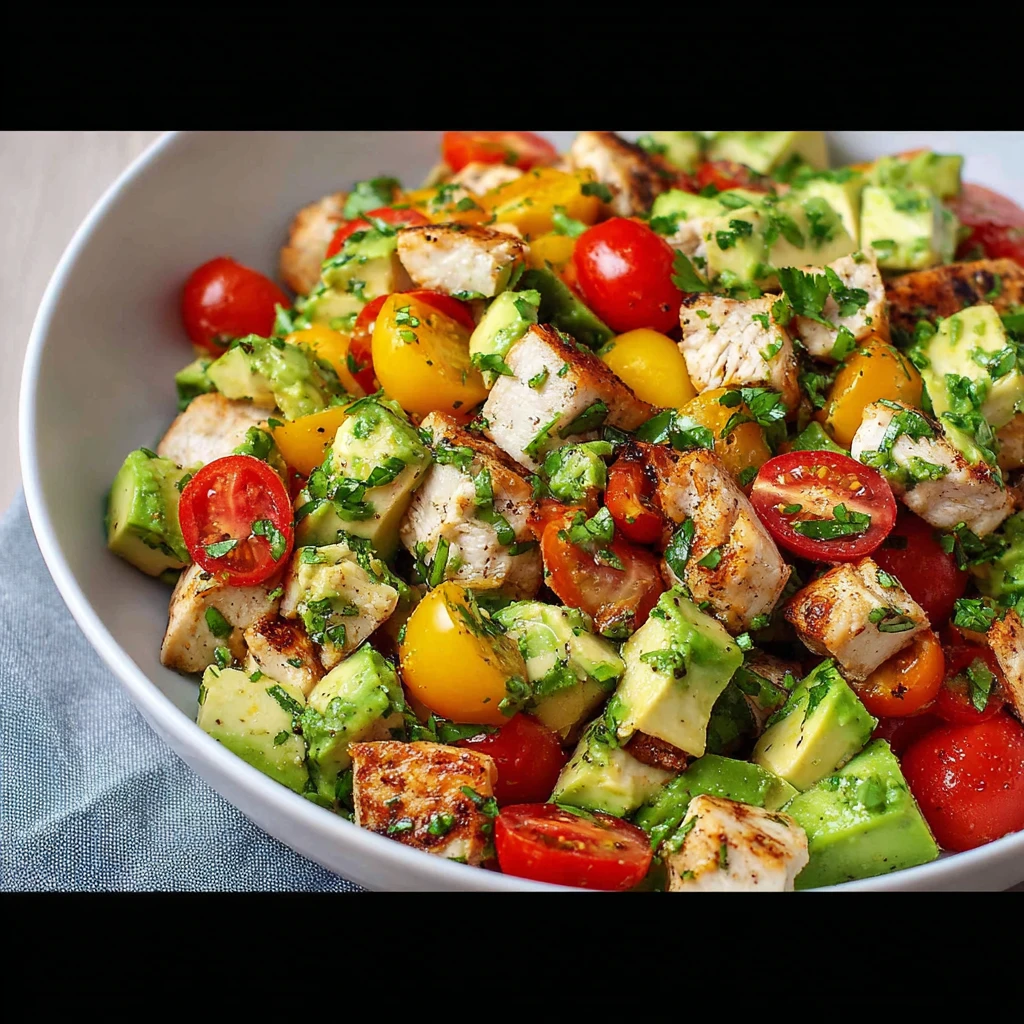Avocado Chicken Salad