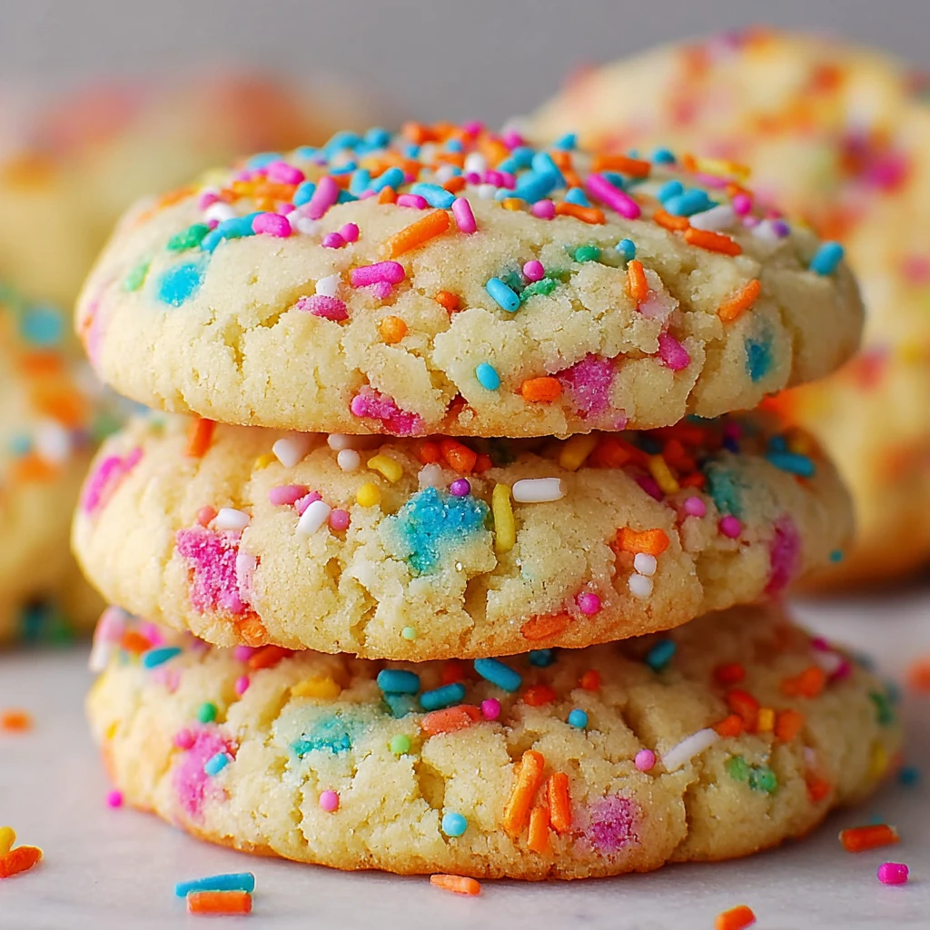 Birthday Cake Cookies Irresistible Soft Sprinkle Everyone Loves