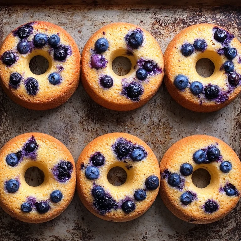 Blueberry Baked Donuts Amazing Steps Soft Homemade Treats