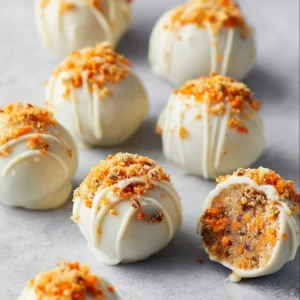 Carrot Cake Truffles