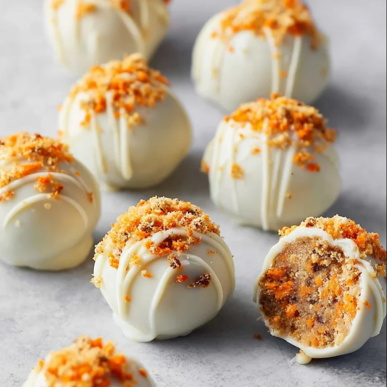 Carrot Cake Truffles