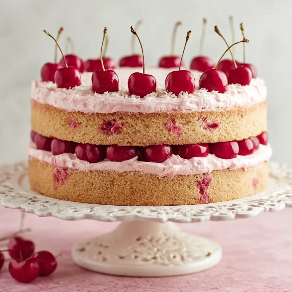 Cherry Almond Cake Irresistible Steps Perfect Celebration