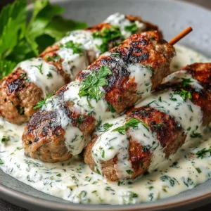 Chicken Kofta with Garlic Yogurt Sauce: 7 Amazing Easy Secrets
