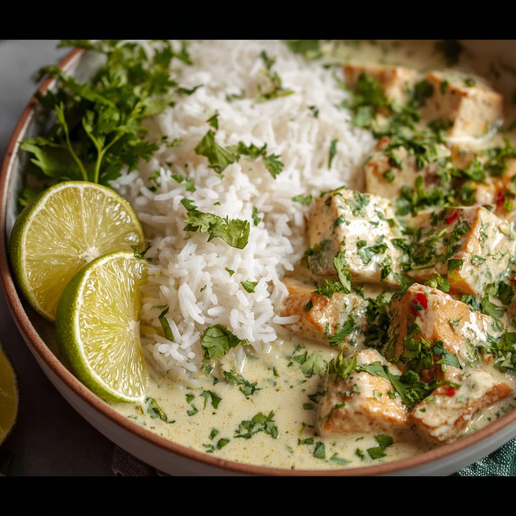 Coconut Lime Tofu