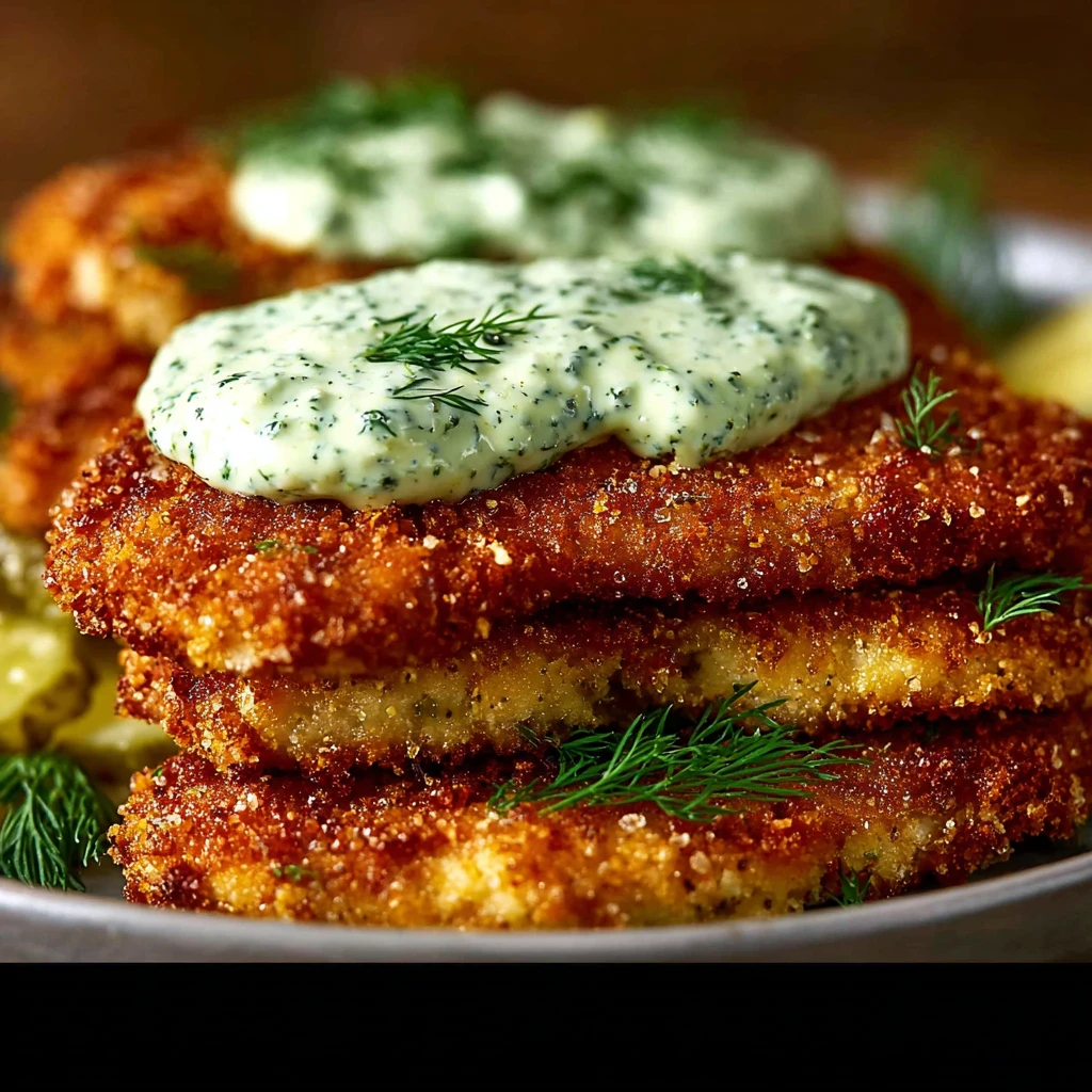 Crispy Dill Pickle Parmesan Chicken
