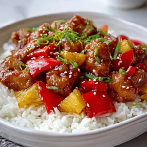 Easy Homemade Crockpot Pineapple Teriyaki Chicken Dinner