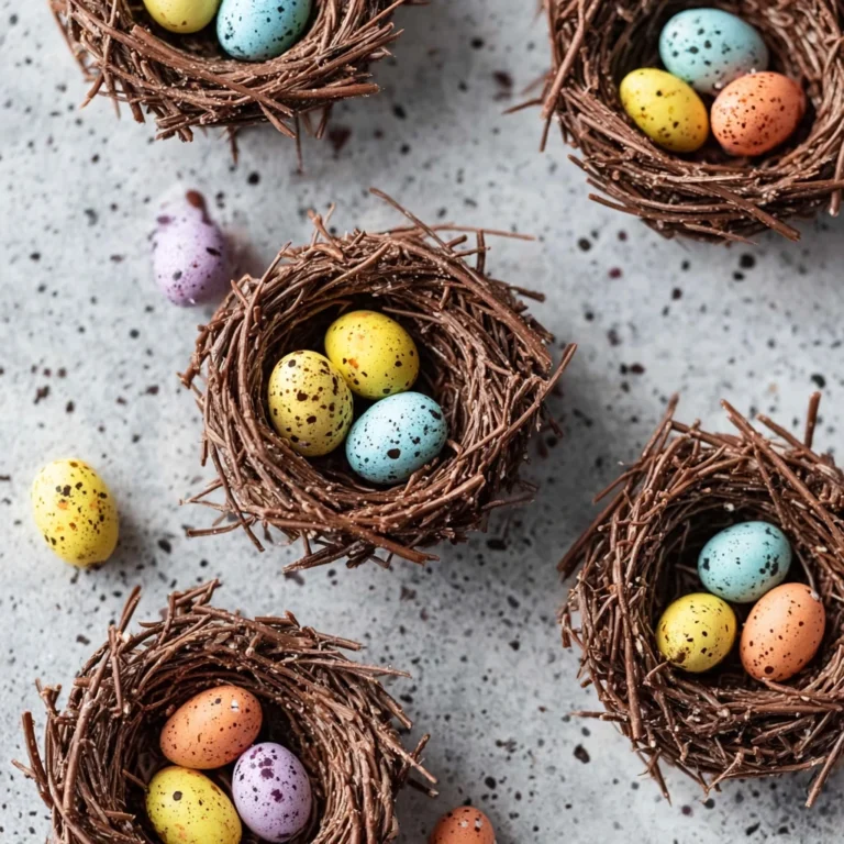 Four Ingredient Nobake Easter Nests