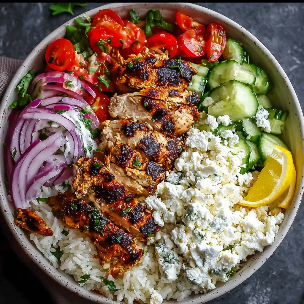 Greek Chicken Bowls