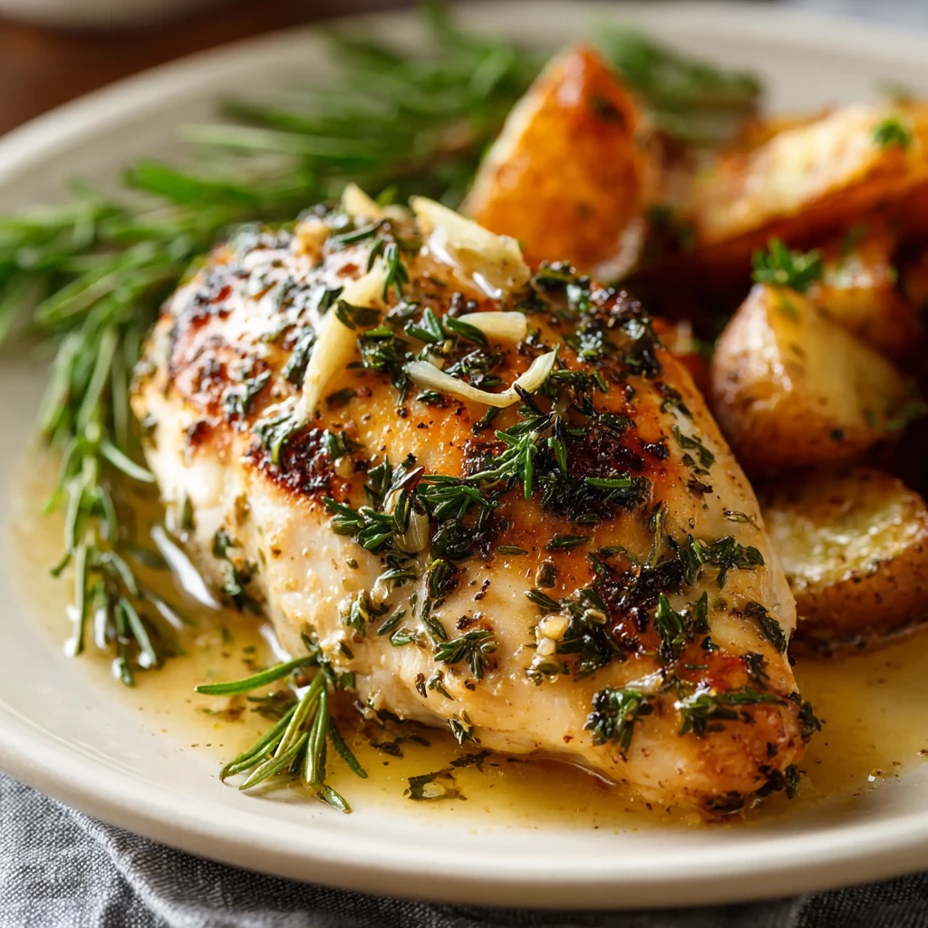 Easy Lemon Herb Chicken Recipe Quick Lemon Herb Chicken Dinner Flavorful Chicken Dinner Recipe Best Lemon Herb Chicken Rec...