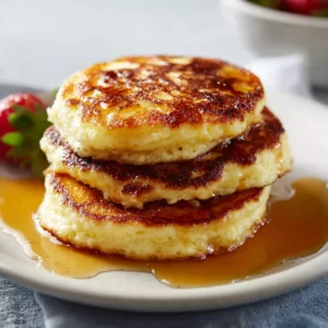 Fluffy Cottage Cheese Hot Cakes: A Cozy, Low-Carb Comfort Classic