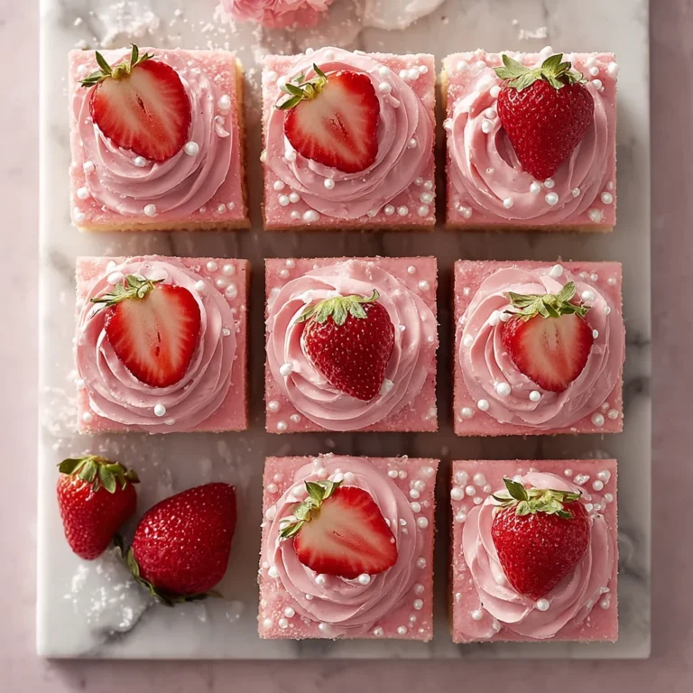 Fresh Strawberry Sheet Cake Reduction