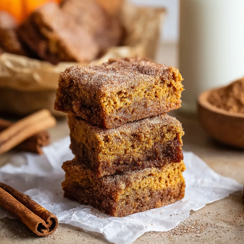 Fudgy Snickerdoodle Chickpea Cookie Bars Flourless Healthy