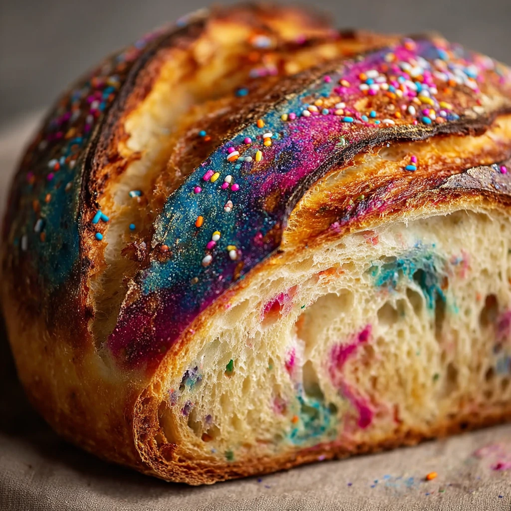 Funfetti Sourdough Bread