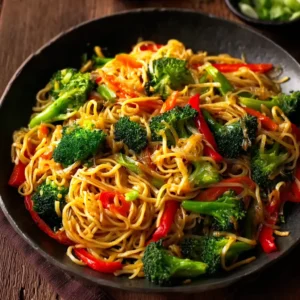 Garlic Butter Noodle Stir Fry