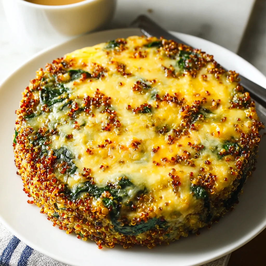 Healthy Quinoa Lentil Spinach Bake Steps Perfect Casserole