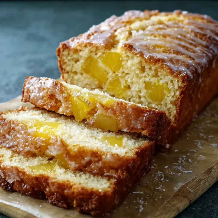 Homemade Pineapple Bread Amazing Secrets Perfect Moist Loaf