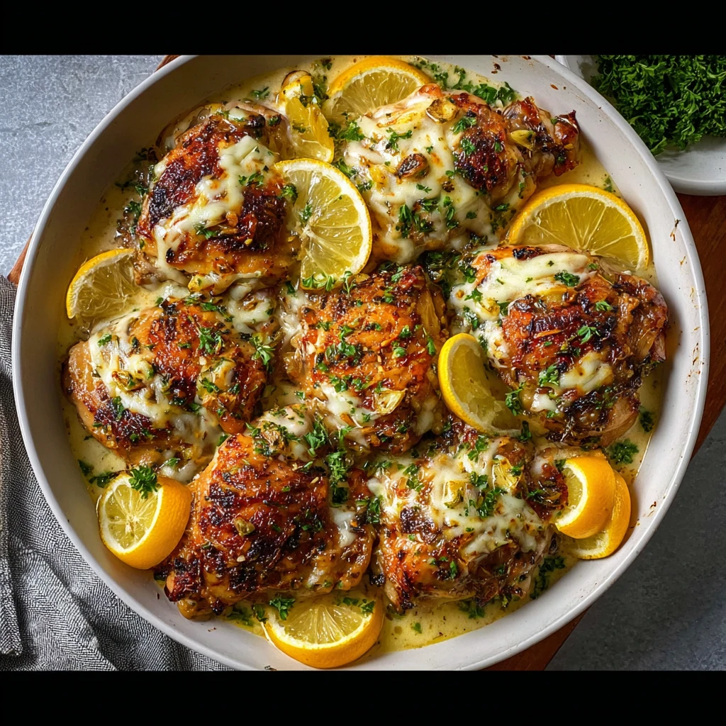 Lebanese Lemon Garlic Chicken
