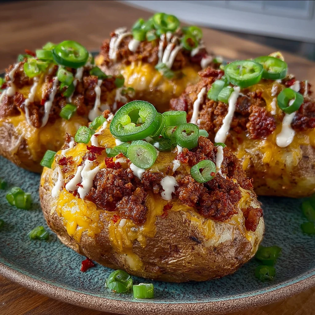 Loaded Potato Taco Bowls