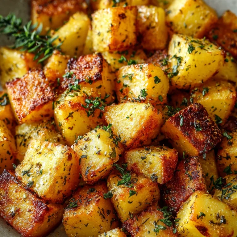 Oven Baked Butter Roasted Potatoes
