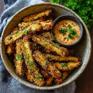 Crispy Portobello Mushroom Fries – Savory, Crunchy & Surprisingly Addictive