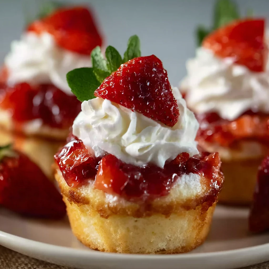 Strawberry Shortcake Cups