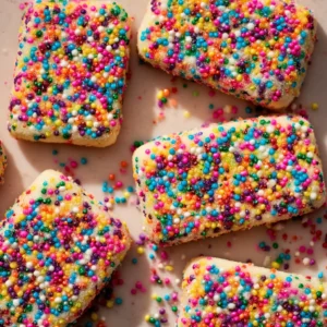 Rainbow Sprinkle Butter Cookies