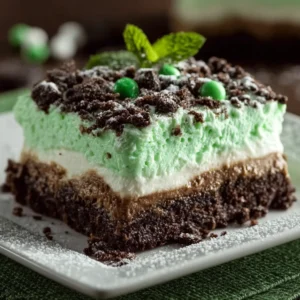 Shamrock Desert Lasagna: 9 Easy Steps for a Mint Oreo Delight