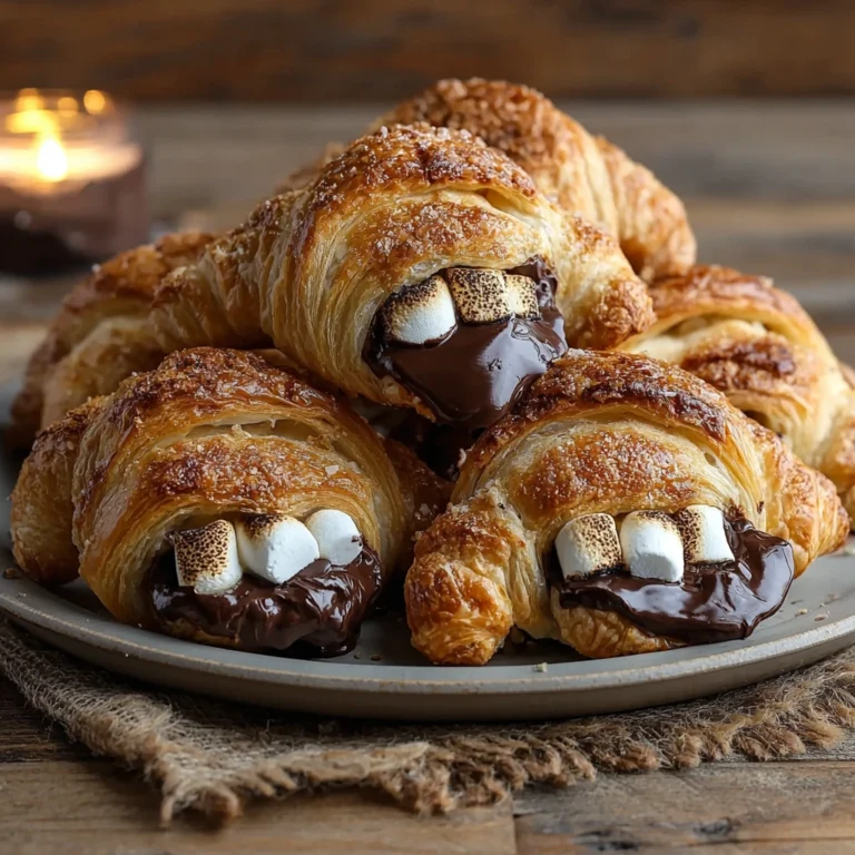 Smores Crescent Rolls Irresistible 20minute Gooey Dessert