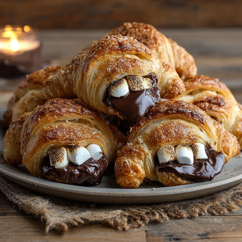 Smores Crescent Rolls Irresistible 20minute Gooey Dessert