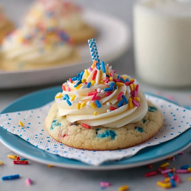 Soft Zesty Lemon Birthday Cookies Creamy Frosting