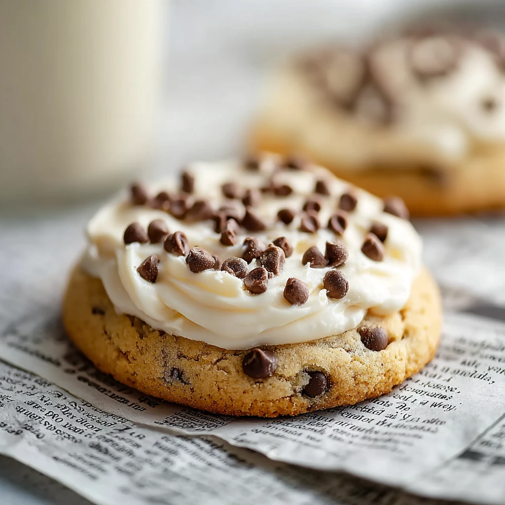 Soft Cannoli Cookies Mascarpone Frosting Ultimate Italian Dessert