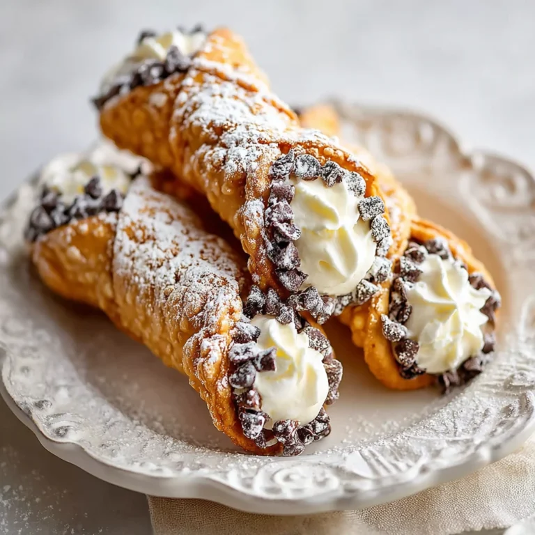 Secret Homemade Cannoli