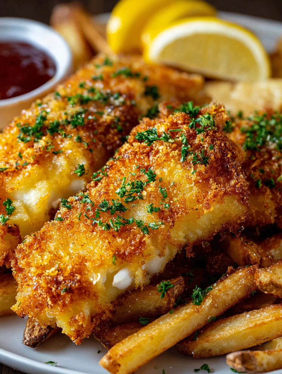 Air Fryer Fish Chips