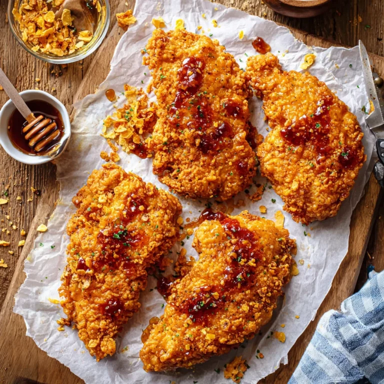 Crispy Baked Hot Honey Chicken Frying