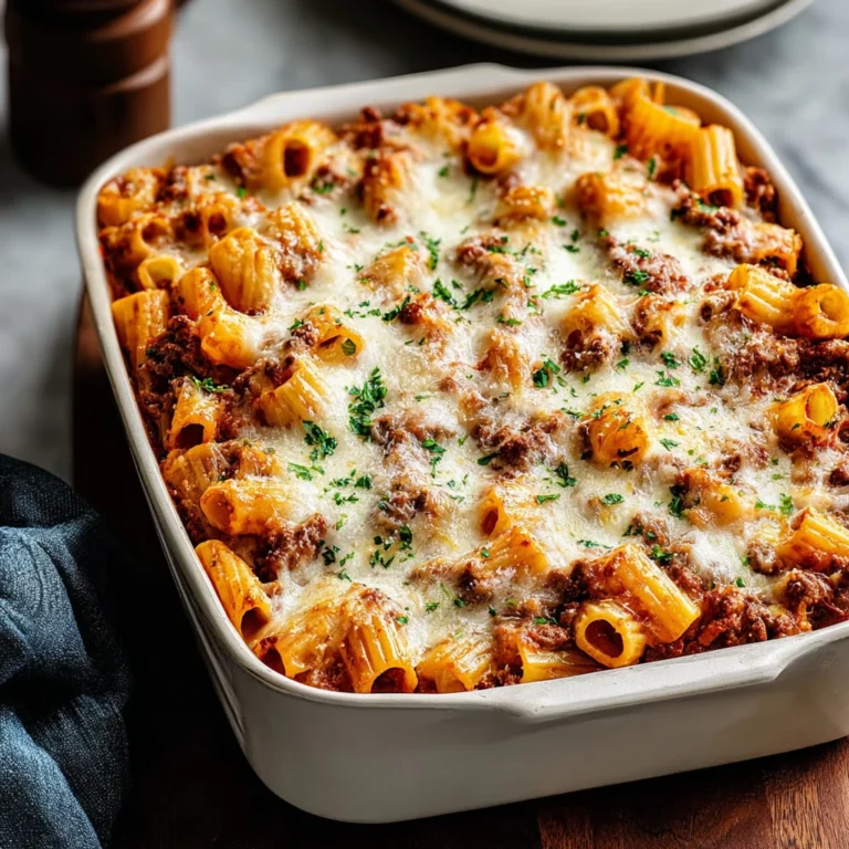 Easy Cheesy Ground Beef Pasta Bake Recipe How To Make Cheesy Beef Pasta Bake Best Cheesy Ground Beef Pasta Casserole Famil...