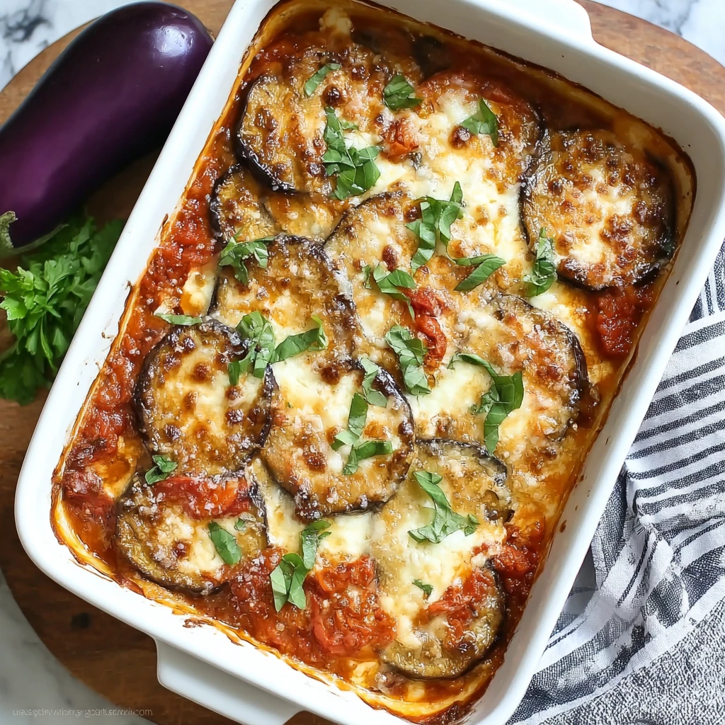 Easy Eggplant Ricotta Casserole Recipe Best Savory Eggplant Casserole Low Carb Eggplant Ricotta Bake Gluten-free Eggplant ...
