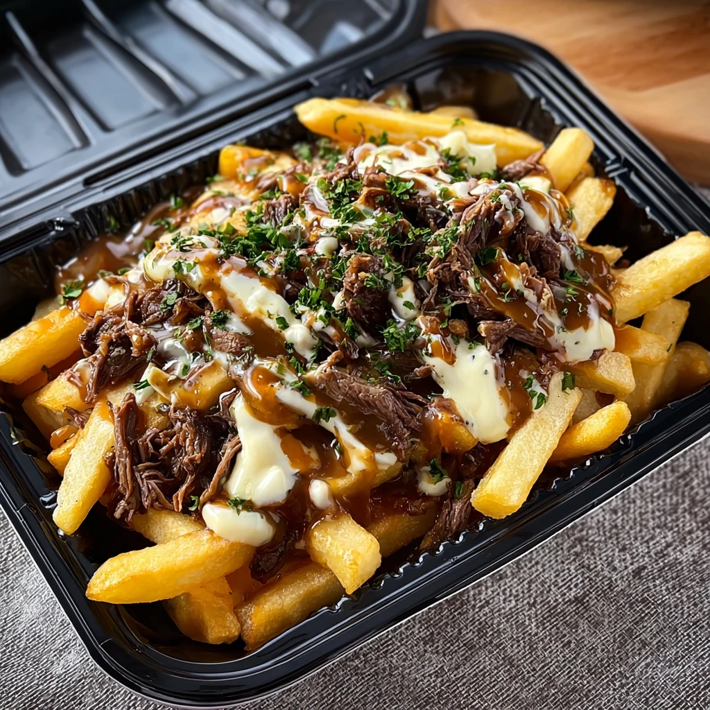 Easy Loaded Beef Gravy Fries Recipe Homemade Beef Gravy Fries Guide Step By Step Beef Gravy Fries Quick Beef Gravy Fries F...