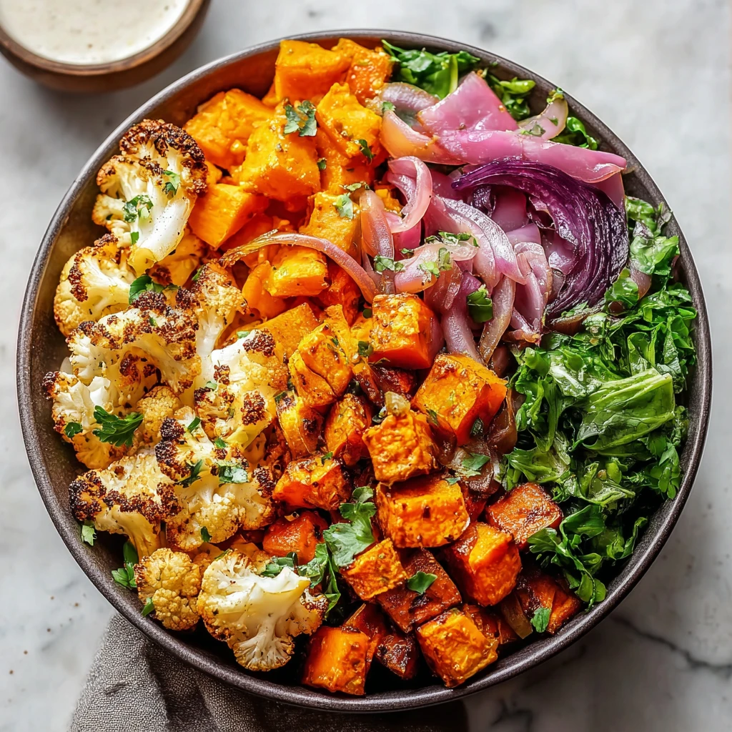 Easy Sheet Pan Veggie Shawarma Recipe Quick Dinner Veggie Bowls Healthy Sheet Pan Shawarma One Pan Veggie Shawarma Bowls W...