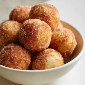 Greek Yogurt Donut Holes