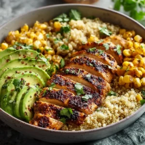 Flavor-Packed Chicken & Quinoa Dinner Bowl You’ll Crave Today