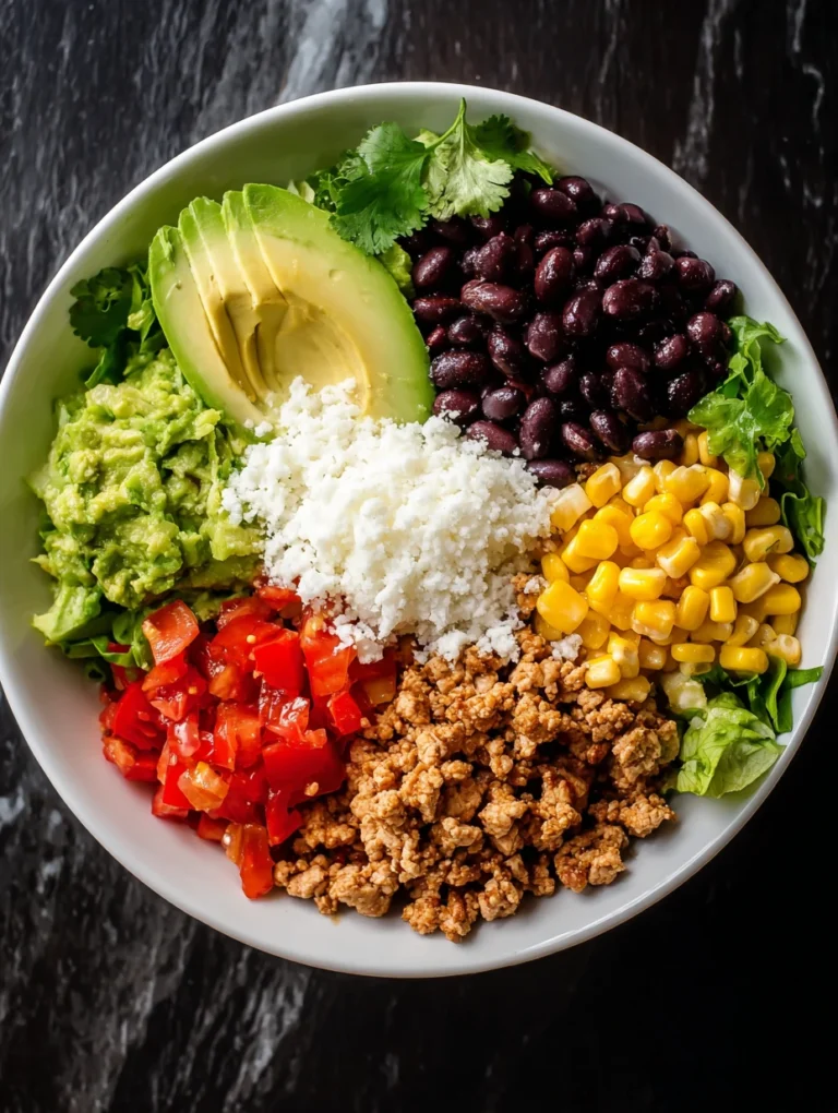 Healthy Turkey Taco Bowl