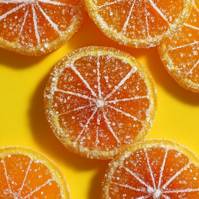 Homemade Orange Candy Recipe Easy Citrus Candy Tutorial DIY Citrus Peel Treats Make Orange Peel Candy At Home Sugar-coated...