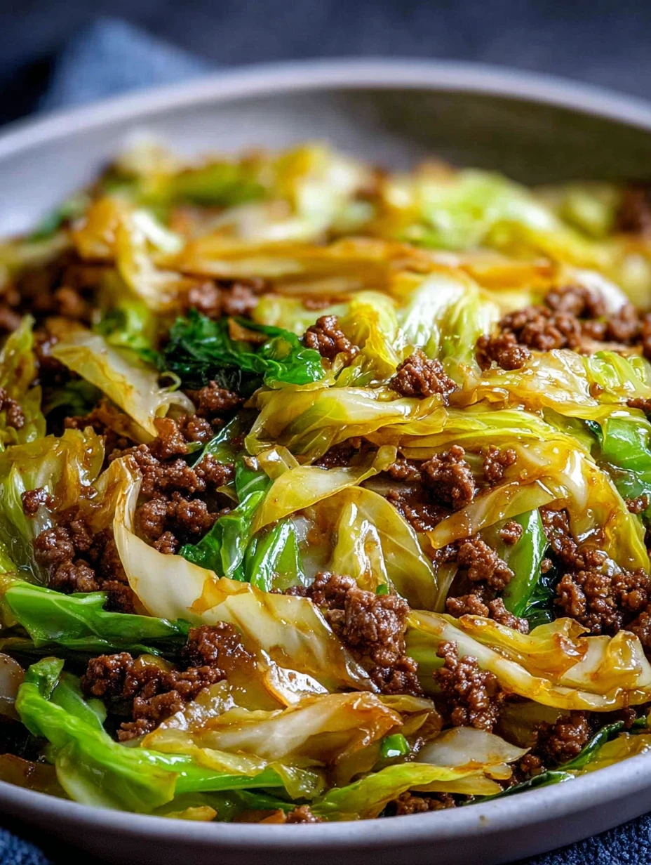 Low Carb Mongolian Ground Beef Cabbage Recipe Keto Mongolian Beef With Cabbage Mongolian Ground Beef Low Carb Dinner Ideas...
