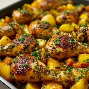 Oven Baked Herb Chicken Drumsticks: Irresistibly Juicy